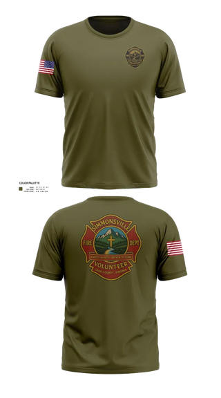 Short Sleeve Performance Shirt, Simmonsville VFD, , Teamtime, Team time, sublimation, custom sports apparel, team uniforms, spirit wear, spiritwear, sports uniforms, custom shirts, team store, custom team store, fundraiser sports, apparel fundraiser