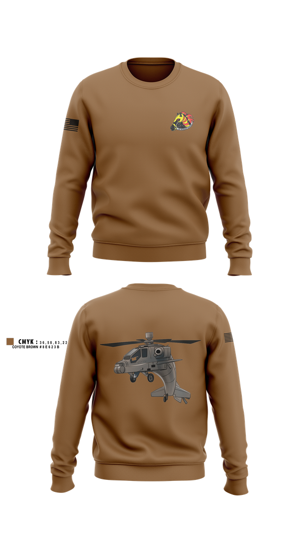 Crew Neck Sweatshirt, B co 603rd, , Teamtime, Team time, sublimation, custom sports apparel, team uniforms, spirit wear, spiritwear, sports uniforms, custom shirts, team store, custom team store, fundraiser sports, apparel fundraiser