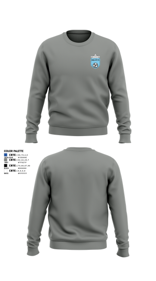Crew Neck Sweatshirt, Soda City FC, Men's Soccer, Teamtime, Team time, sublimation, custom sports apparel, team uniforms, spirit wear, spiritwear, sports uniforms, custom shirts, team store, custom team store, fundraiser sports, apparel fundraiser