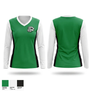 Womens Long Sleeve Vneck Shirt, Bremen, Wrestling, Teamtime, Team time, sublimation, custom sports apparel, team uniforms, spirit wear, spiritwear, sports uniforms, custom shirts, team store, custom team store, fundraiser sports, apparel fundraiser