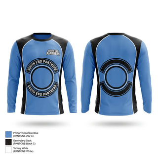 Long Sleeve Performance Shirt, South End Panthers, Baseball, Teamtime, Team time, sublimation, custom sports apparel, team uniforms, spirit wear, spiritwear, sports uniforms, custom shirts, team store, custom team store, fundraiser sports, apparel fundraiser