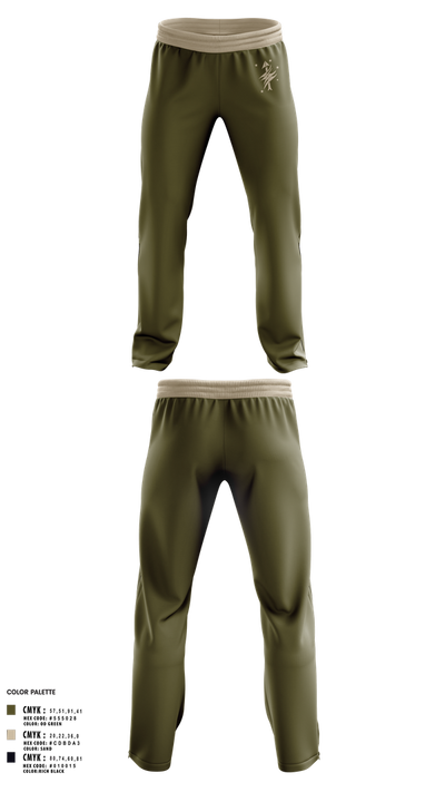 Fulton Snipers 97174037 Sweatpants - 100