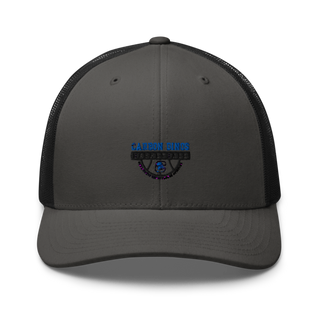 Carbon Boys Basketball Retro Trucker Hat | Yupoong 6606