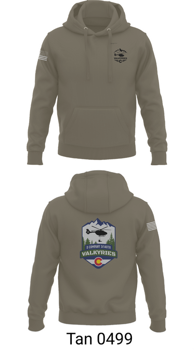 D Co 3-140th AVN 89038545 Hoodie - 74
