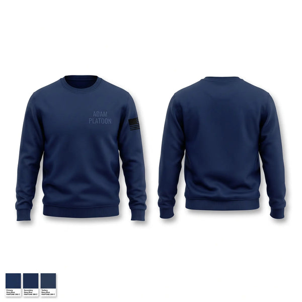 Crew Neck Sweatshirt, Adam Platoon, Police, Teamtime, Team time, sublimation, custom sports apparel, team uniforms, spirit wear, spiritwear, sports uniforms, custom shirts, team store, custom team store, fundraiser sports, apparel fundraiser