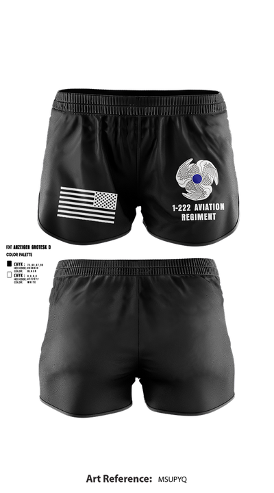 1-222 Aviation Regiment Ranger Panties - 6