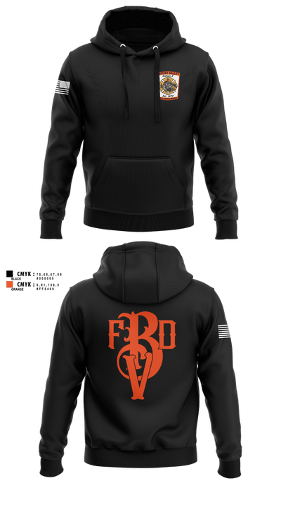 Baptist Valley Volunteer Fire Department  Hoodie - 1