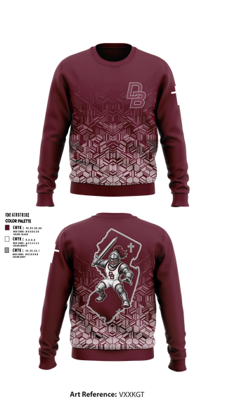 Crew Neck Sweatshirt, Don Bosco, Wrestling, Teamtime, Team time, sublimation, custom sports apparel, team uniforms, spirit wear, spiritwear, sports uniforms, custom shirts, team store, custom team store, fundraiser sports, apparel fundraiser