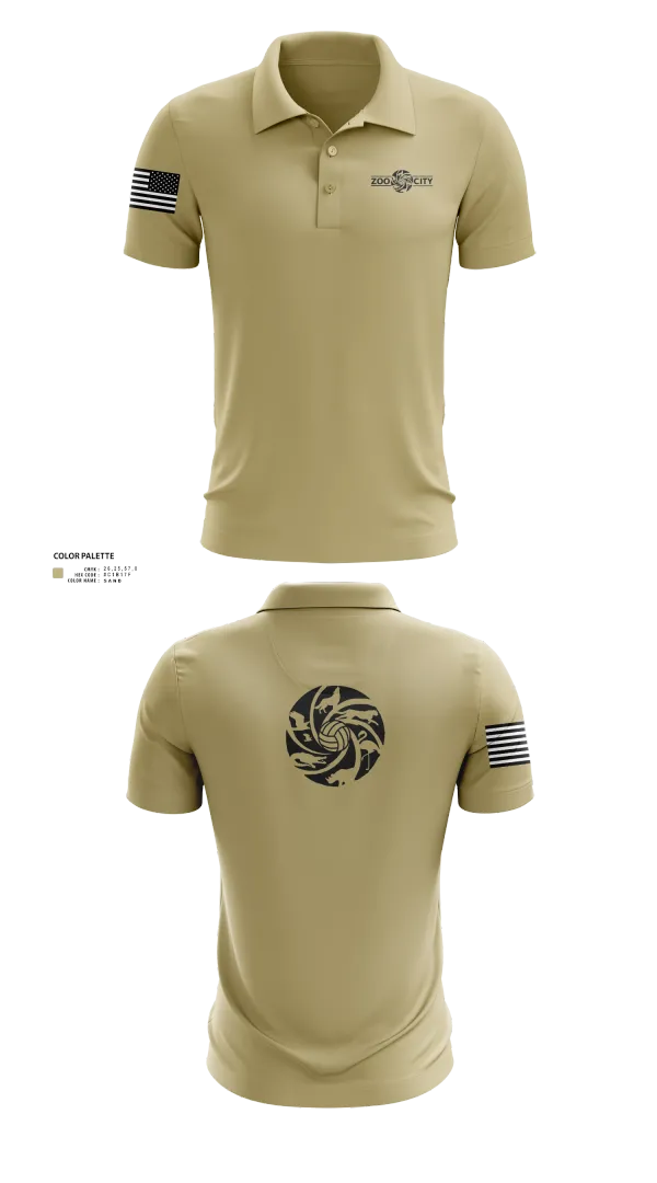 Short Sleeve Performance Polo, Zoo City, Women's Volleyball, Teamtime, Team time, sublimation, custom sports apparel, team uniforms, spirit wear, spiritwear, sports uniforms, custom shirts, team store, custom team store, fundraiser sports, apparel fundraiser