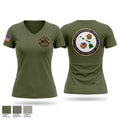 RETIREMENT SERVICES OFFICE Women's Short Sleeve V-neck Shirt - 1
