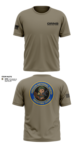 Short Sleeve Performance Shirt, Oregon national guard shooting team, Army, Teamtime, Team time, sublimation, custom sports apparel, team uniforms, spirit wear, spiritwear, sports uniforms, custom shirts, team store, custom team store, fundraiser sports, apparel fundraiser