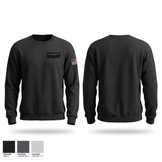 Crew Neck Sweatshirt, Fleming County Sheriff, Police, Teamtime, Team time, sublimation, custom sports apparel, team uniforms, spirit wear, spiritwear, sports uniforms, custom shirts, team store, custom team store, fundraiser sports, apparel fundraiser