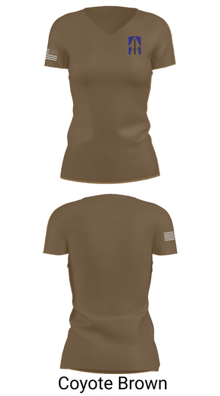Womens Short Sleeve Vneck Shirt, 76th IBCT, , Teamtime, Team time, sublimation, custom sports apparel, team uniforms, spirit wear, spiritwear, sports uniforms, custom shirts, team store, custom team store, fundraiser sports, apparel fundraiser