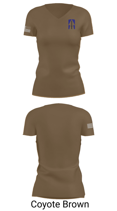 76th IBCT 84718012 Women's Short Sleeve V-neck Shirt - 8