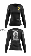 Executioners 9152681 Women's Long Sleeve V-neck Shirt - 21
