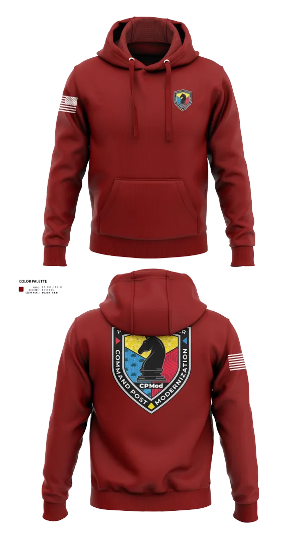 Hoodie, Command Post Modernization, , Teamtime, Team time, sublimation, custom sports apparel, team uniforms, spirit wear, spiritwear, sports uniforms, custom shirts, team store, custom team store, fundraiser sports, apparel fundraiser