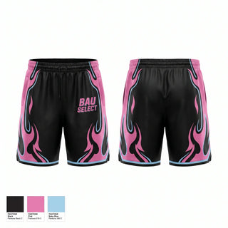 Mens Reversible Basketball Shorts, BAU SELECT, Men's Basketball, Teamtime, Team time, sublimation, custom sports apparel, team uniforms, spirit wear, spiritwear, sports uniforms, custom shirts, team store, custom team store, fundraiser sports, apparel fundraiser