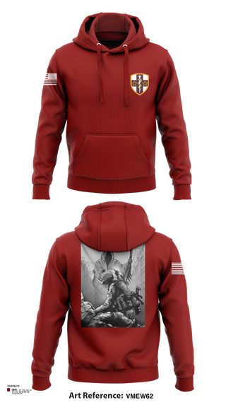 Hoodie, 7455th MORU, , Teamtime, Team time, sublimation, custom sports apparel, team uniforms, spirit wear, spiritwear, sports uniforms, custom shirts, team store, custom team store, fundraiser sports, apparel fundraiser