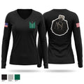 ASC Women's Long Sleeve V-neck Shirt - 1