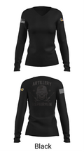 ARMT 1-320th Field Artillery 75505758 Women's Long Sleeve V-neck Shirt - 37
