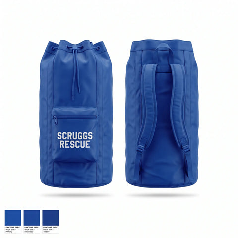 Gear Bag, Scruggs Rescue, EMS/EMT, Teamtime, Team time, sublimation, custom sports apparel, team uniforms, spirit wear, spiritwear, sports uniforms, custom shirts, team store, custom team store, fundraiser sports, apparel fundraiser