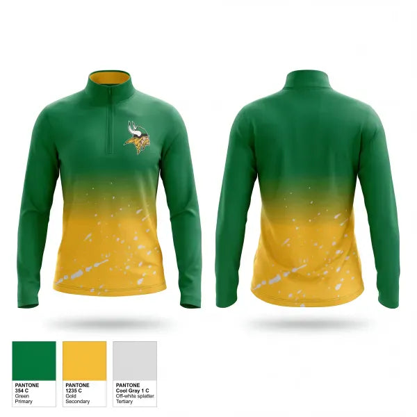 Quarter Zip Jacket, Northland Vikings, , Teamtime, Team time, sublimation, custom sports apparel, team uniforms, spirit wear, spiritwear, sports uniforms, custom shirts, team store, custom team store, fundraiser sports, apparel fundraiser