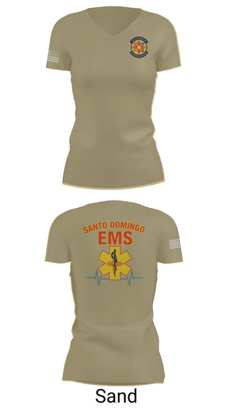 Womens Short Sleeve Vneck Shirt, SDEMS, , Teamtime, Team time, sublimation, custom sports apparel, team uniforms, spirit wear, spiritwear, sports uniforms, custom shirts, team store, custom team store, fundraiser sports, apparel fundraiser