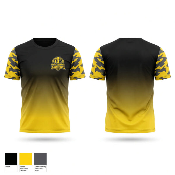 Short Sleeve Performance Shirt, Legacy School of the Arts, Men's Basketball, Teamtime, Team time, sublimation, custom sports apparel, team uniforms, spirit wear, spiritwear, sports uniforms, custom shirts, team store, custom team store, fundraiser sports, apparel fundraiser
