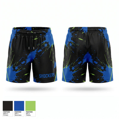 SHOCKERS Athletic Shorts With Pockets - 1