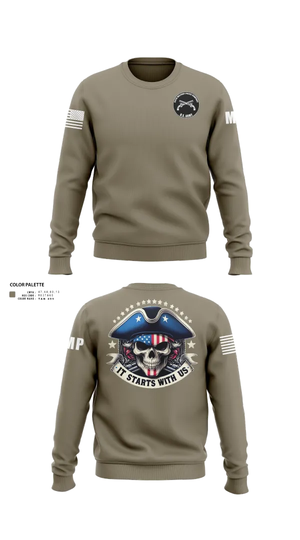 Crew Neck Sweatshirt, , Army, Teamtime, Team time, sublimation, custom sports apparel, team uniforms, spirit wear, spiritwear, sports uniforms, custom shirts, team store, custom team store, fundraiser sports, apparel fundraiser