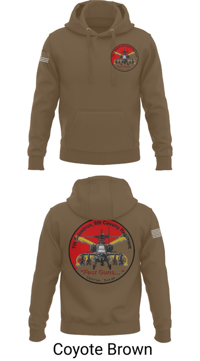 7th Squadron, Sixth Cavalry Regiment 24299123 Hoodie - 18