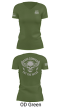 112th Signal Battalion B CO 38281413 Women's Short Sleeve V-neck Shirt - 48
