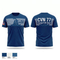 CVN 77 George HW. Bush 92719018 Short Sleeve Performance Shirt - 1