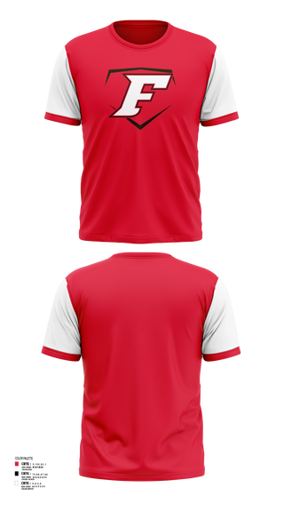 Short Sleeve Performance Shirt, Cap City Force - Gray, Softball, Teamtime, Team time, sublimation, custom sports apparel, team uniforms, spirit wear, spiritwear, sports uniforms, custom shirts, team store, custom team store, fundraiser sports, apparel fundraiser