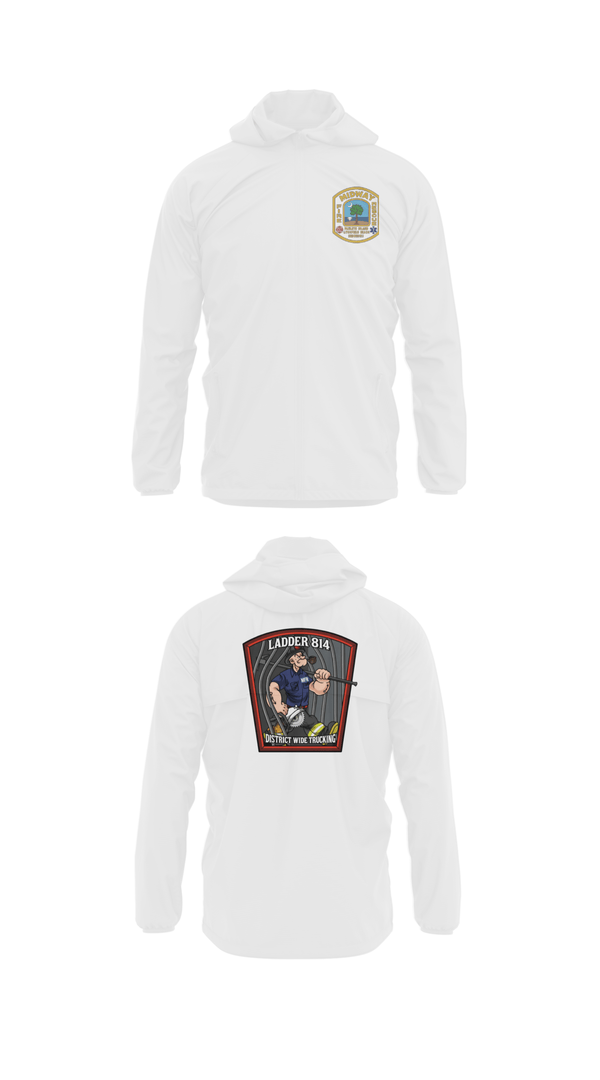 Windbreaker, 814 truck, Fire Department, Teamtime, Team time, sublimation, custom sports apparel, team uniforms, spirit wear, spiritwear, sports uniforms, custom shirts, team store, custom team store, fundraiser sports, apparel fundraiser