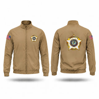 Windbreaker, Scott County Sheriff's Office, Police, Teamtime, Team time, sublimation, custom sports apparel, team uniforms, spirit wear, spiritwear, sports uniforms, custom shirts, team store, custom team store, fundraiser sports, apparel fundraiser