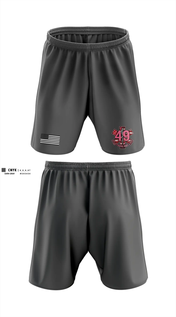 Athletic Shorts With Pockets, Coudersport Ems, EMS/EMT, Teamtime, Team time, sublimation, custom sports apparel, team uniforms, spirit wear, spiritwear, sports uniforms, custom shirts, team store, custom team store, fundraiser sports, apparel fundraiser