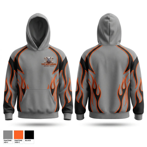 Hoodie, YFL Bulldogs, , Teamtime, Team time, sublimation, custom sports apparel, team uniforms, spirit wear, spiritwear, sports uniforms, custom shirts, team store, custom team store, fundraiser sports, apparel fundraiser