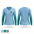 Lowell Little League 29237848 Women's Long Sleeve V-neck Shirt - 1