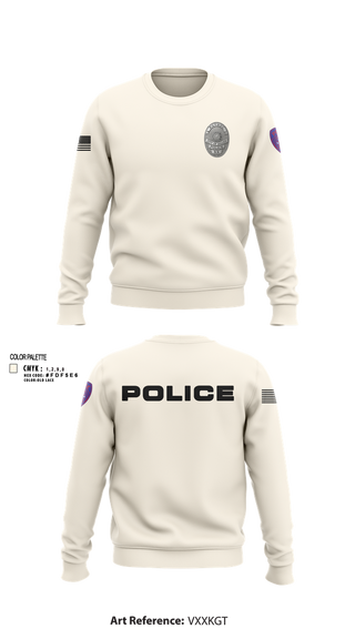 Crew Neck Sweatshirt, Dilley Police Department, , Teamtime, Team time, sublimation, custom sports apparel, team uniforms, spirit wear, spiritwear, sports uniforms, custom shirts, team store, custom team store, fundraiser sports, apparel fundraiser