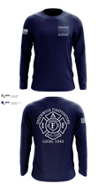 Greenwich Fire Local 1042 Long Sleeve Performance Shirt - 4