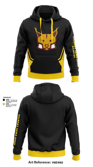 Hoodie, Gilbert Sena High School, Spirit Store, Teamtime, Team time, sublimation, custom sports apparel, team uniforms, spirit wear, spiritwear, sports uniforms, custom shirts, team store, custom team store, fundraiser sports, apparel fundraiser
