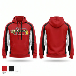 Hoodie, Crimson Flames, Softball, Teamtime, Team time, sublimation, custom sports apparel, team uniforms, spirit wear, spiritwear, sports uniforms, custom shirts, team store, custom team store, fundraiser sports, apparel fundraiser