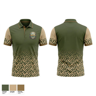 Short Sleeve Performance Polo, Airborne Veterans Gold Club, Golf, Teamtime, Team time, sublimation, custom sports apparel, team uniforms, spirit wear, spiritwear, sports uniforms, custom shirts, team store, custom team store, fundraiser sports, apparel fundraiser