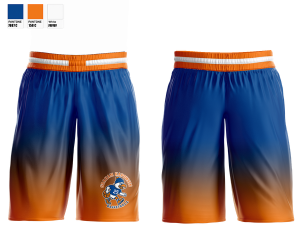 Mens Basketball Shorts, Graham-Kapowsin Basketball, Men's Basketball, Teamtime, Team time, sublimation, custom sports apparel, team uniforms, spirit wear, spiritwear, sports uniforms, custom shirts, team store, custom team store, fundraiser sports, apparel fundraiser
