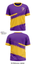 Purvis Middle School Cheer 52252572 Short Sleeve Performance Shirt - 1