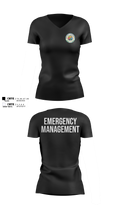 CCRI Emergency Management / Emergency Operations Center 84013914 Women's Short Sleeve V-neck Shirt - 101