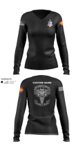 120TH MCAS 53428597 Women's Long Sleeve V-neck Shirt - 111