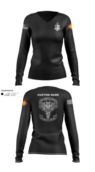 Womens Long Sleeve Vneck Shirt, , , Teamtime, Team time, sublimation, custom sports apparel, team uniforms, spirit wear, spiritwear, sports uniforms, custom shirts, team store, custom team store, fundraiser sports, apparel fundraiser