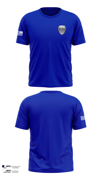 Patrol Old School Cotton Feel Shirt - 100